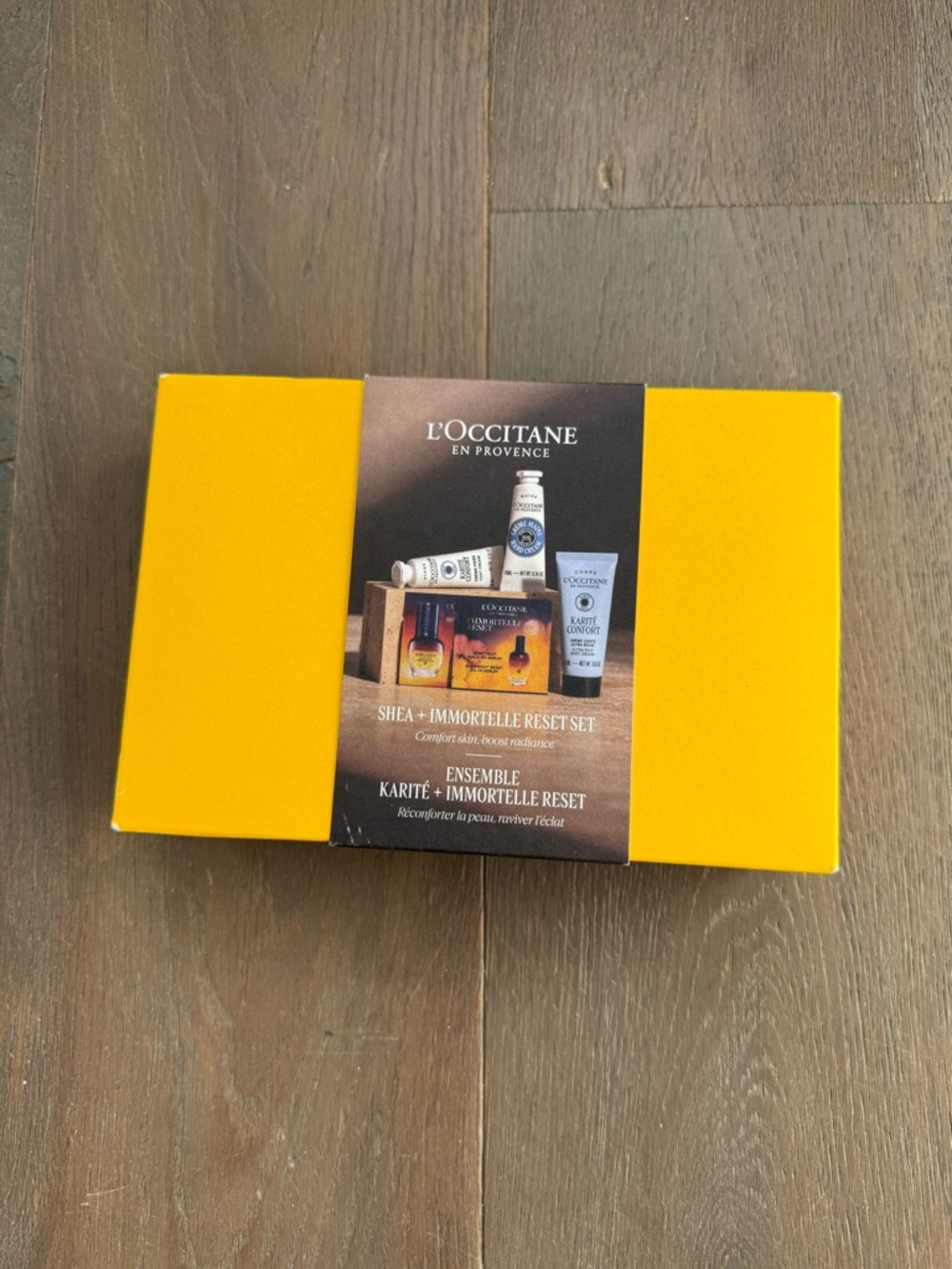L'OCCITANE Yellow Shea + Immortelle Gift Box